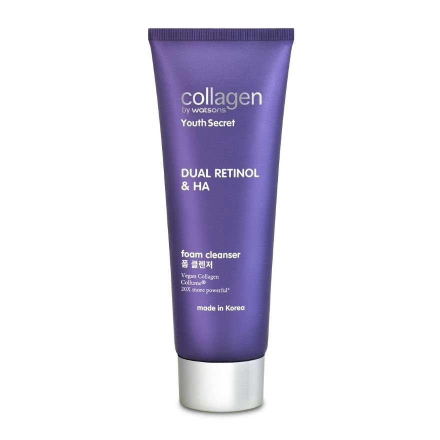 Youth Secret Dual Retinol & HA Foam Cleanser 100ml image