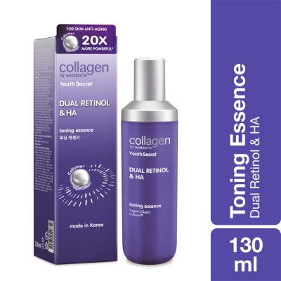 COLLAGEN BY WATSONS Youth Secret Dual Retinol & HA Toning Essence 130ml image