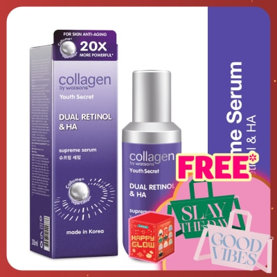 COLLAGEN BY WATSONS Youth Secret Dual Retinol & HA Supreme Serum 35ml