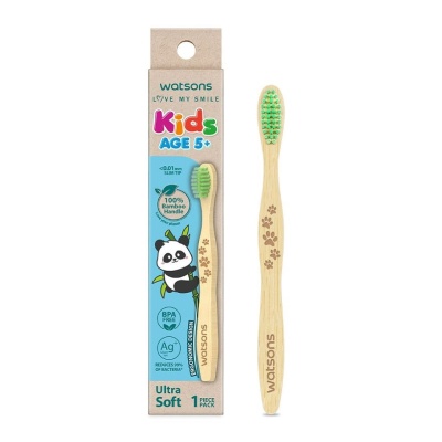 WATSONS - Bamboo Kids Toothbrush (Ultra Soft) 1s