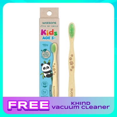 WATSONS Bamboo Kids Toothbrush (Ultra Soft) 1s
