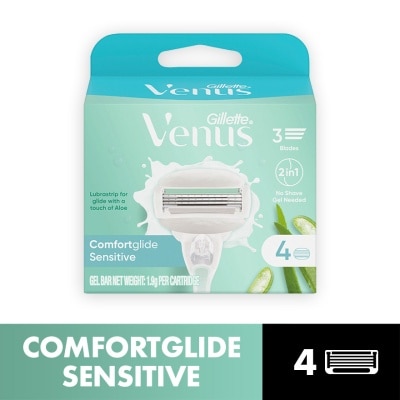 GILLETTE Comfortglide Sensitive Cartridge 4S