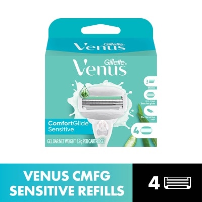 GILLETTE VENUS Comfortglide Sensitive Cartridge 4S