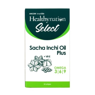 HEALTHY NATION - Sacha Inchi Oil Plus 60's