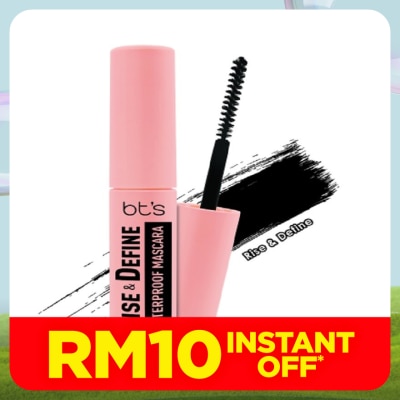 BT'S Rise & Define Waterproof Mascara