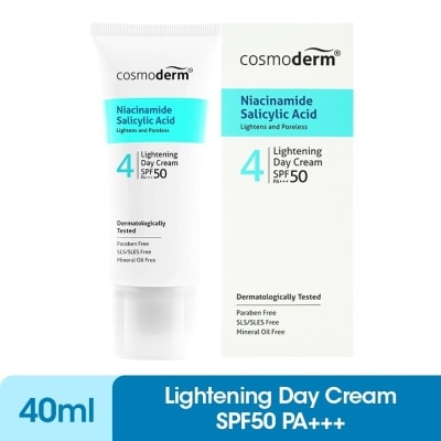 COSMODERM Niacin Salicylic Acid Light Day Cream SPF50++ 40ml