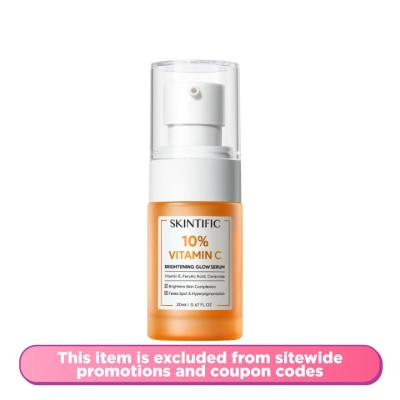 SKINTIFIC 10% Vitamin C Brightening Glow Serum 20ml