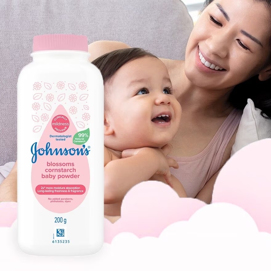 Cornstarch Blossoms Baby Powder 200g image