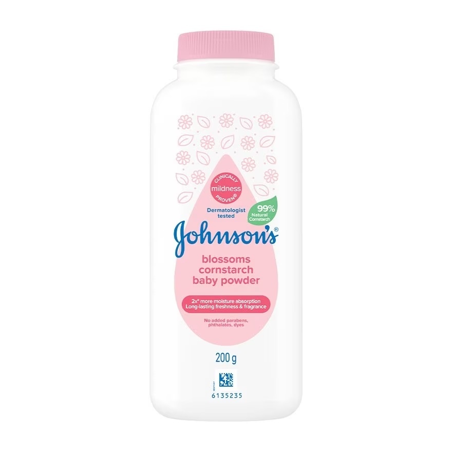 Cornstarch Blossoms Baby Powder 200g image