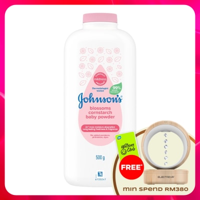 JOHNSON'S - Cornstarch Blossoms Baby Powder 500g