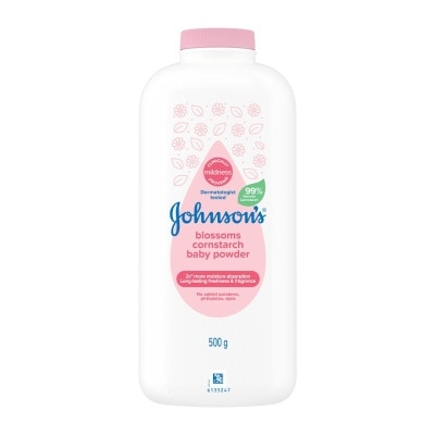 JOHNSON'S Cornstarch Blossoms Baby Powder 500g