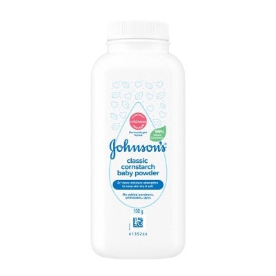 JOHNSON'S Cornstarch Classic Baby Powder 100g