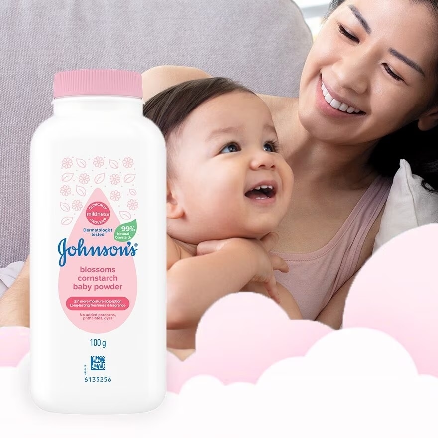 Cornstarch Blossoms Baby Powder 100g