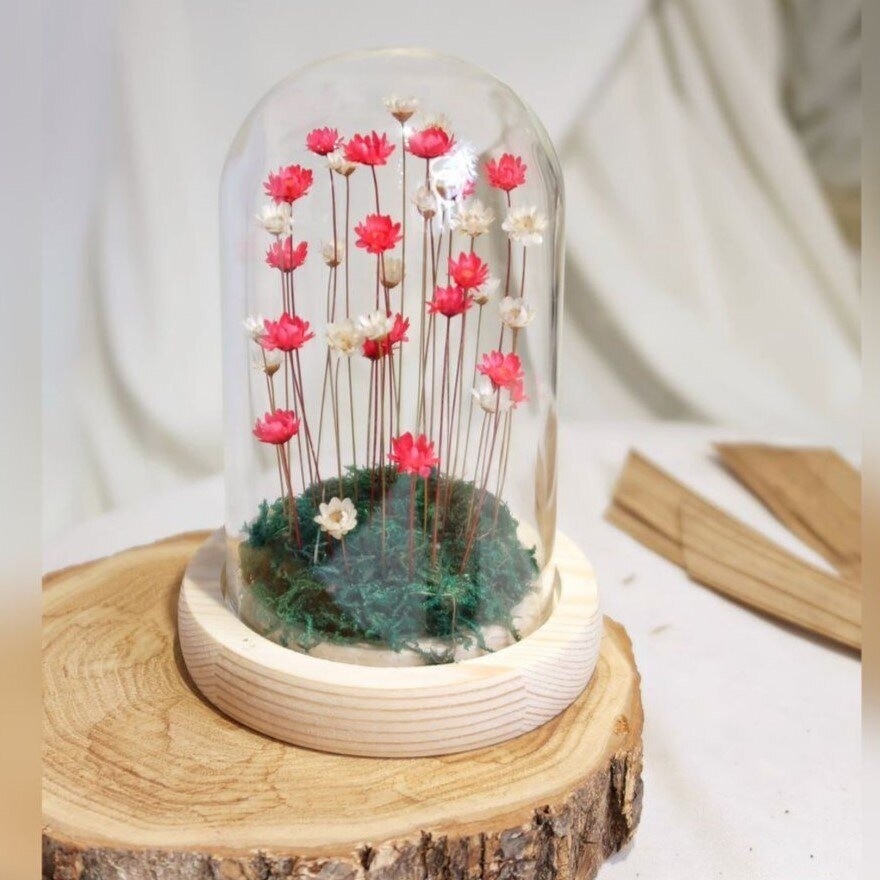 The Purest Red Snowy-Flowers 1 Piece