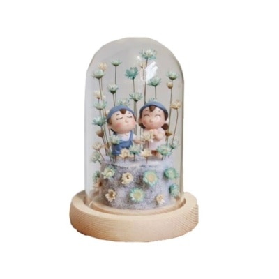 SNOWY FLOWER Blue Romance Snowy Flower