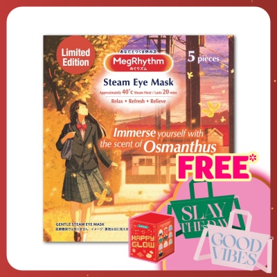 MEG RHYTHM Steam Eye Mask Osmanthus 5s