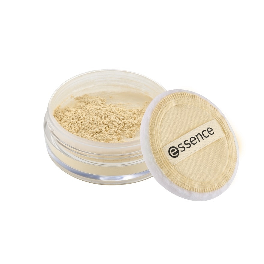 Banana Loose Powder In A Soft Yellow Shade Including A Sponge