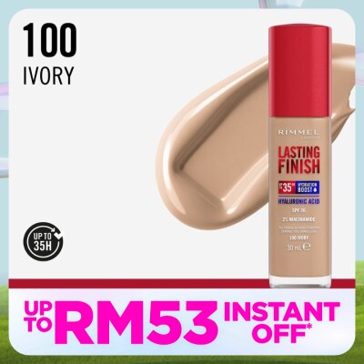 RIMMEL Lasting Finish 35HR Foundation 100 Ivory
