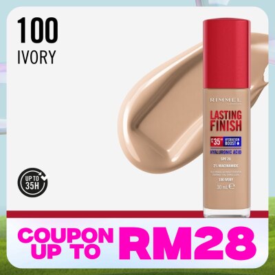 RIMMEL Lasting Finish 35HR Foundation 100 Ivory
