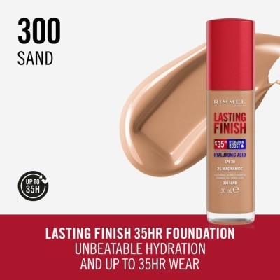 RIMMEL Lasting Finish 35HR Foundation 300 Sand