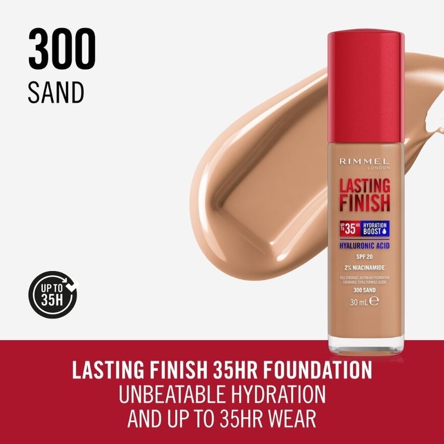 Lasting Finish 35HR Foundation 300 Sand