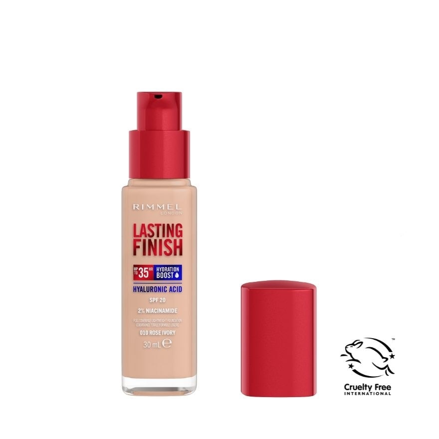 Lasting Finish 35HR Foundation 010 Rose Ivory