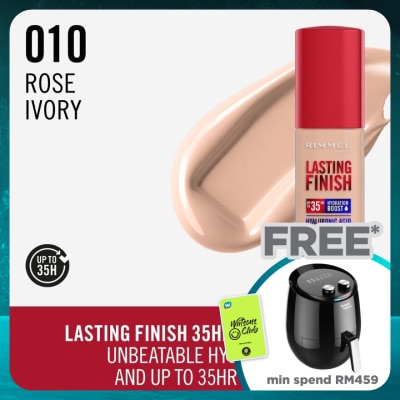 RIMMEL Lasting Finish 35HR Foundation 010 Rose Ivory