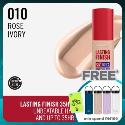 RIMMEL Lasting Finish 35HR Foundation 010 Rose Ivory