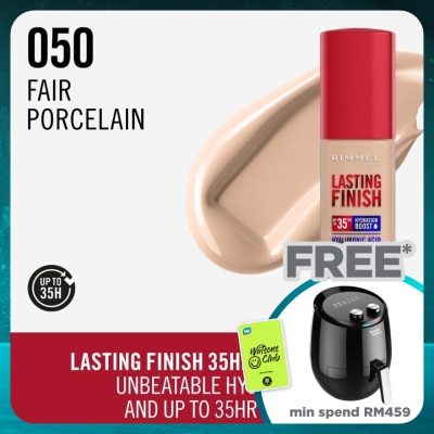 RIMMEL Lasting Finish 35HR Foundation 050 Fair Porcelain