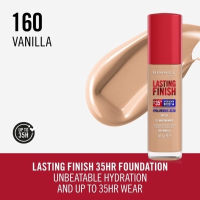 RIMMEL Lasting Finish 35HR Foundation 160 Vanilla