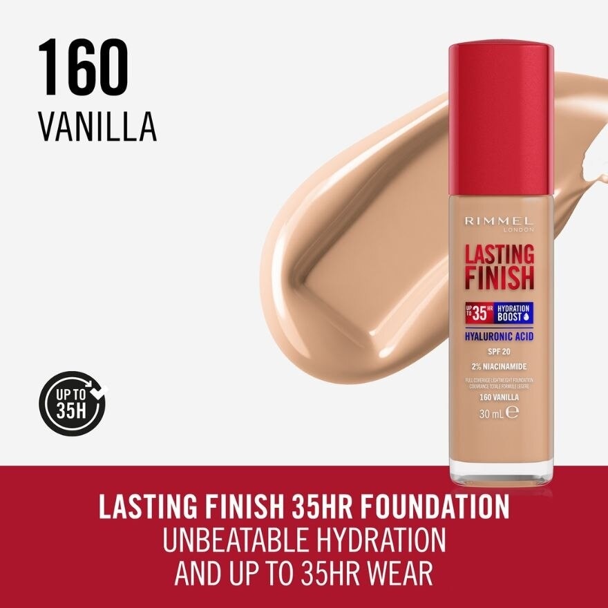 Lasting Finish 35HR Foundation 160 Vanilla