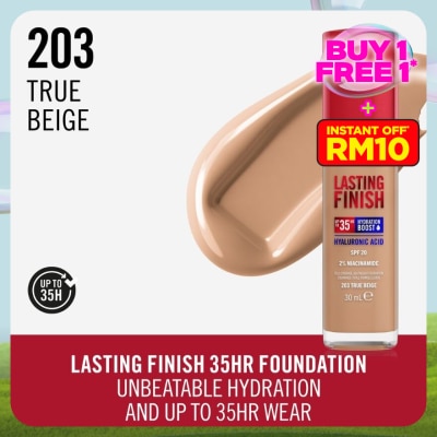 RIMMEL Lasting Finish 35HR Foundation 203 True Beige
