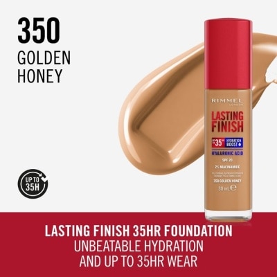 RIMMEL Lasting Finish 35HR Foundation 350 Golden Honey