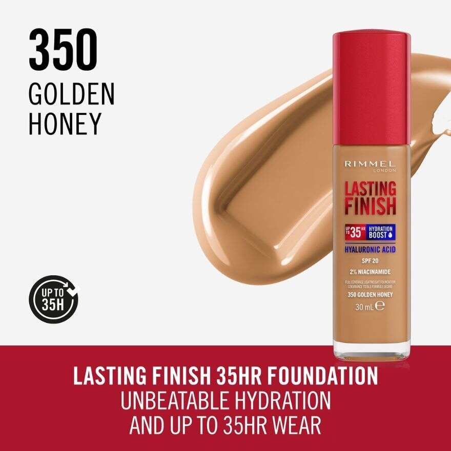 Lasting Finish 35HR Foundation 350 Golden Honey