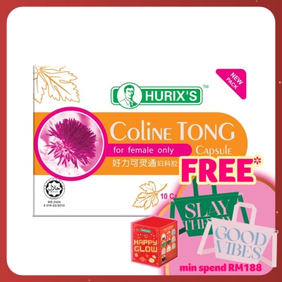 HURIX'S Coline Tong Capsule 20's