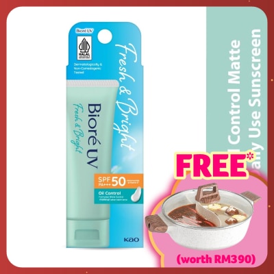 BIORE UV Fresh & Bright Oil Control Matte 30g