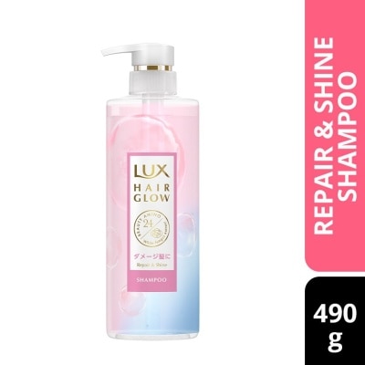 LUX Hair Glow Repair & Shine Shampoo 490g