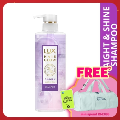 LUX Hair Glow Straight & Shine Shampoo 490g