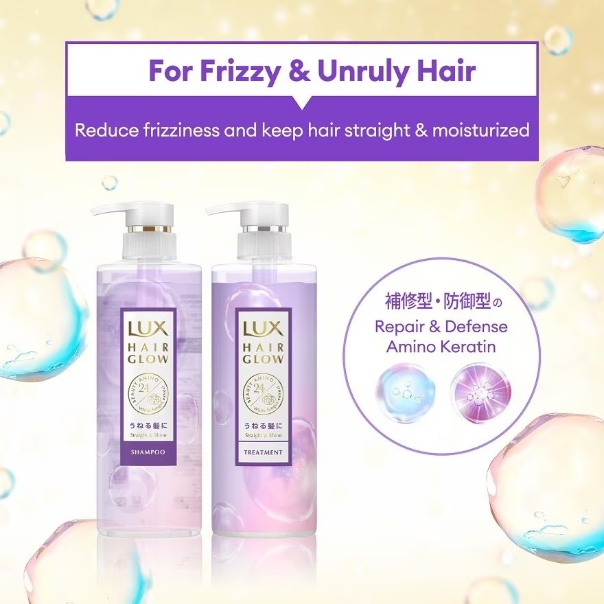 Hair Glow Straight & Shine Treatment 490g image