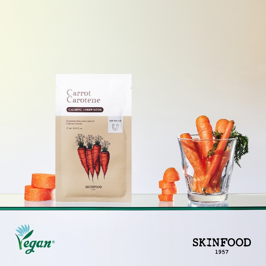 Carrot Carotene Face Mask 1s