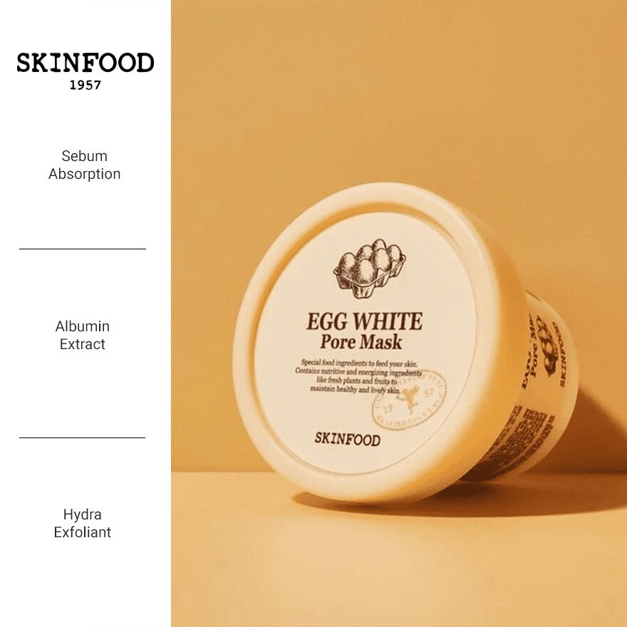 Egg White Pore Mask 120g