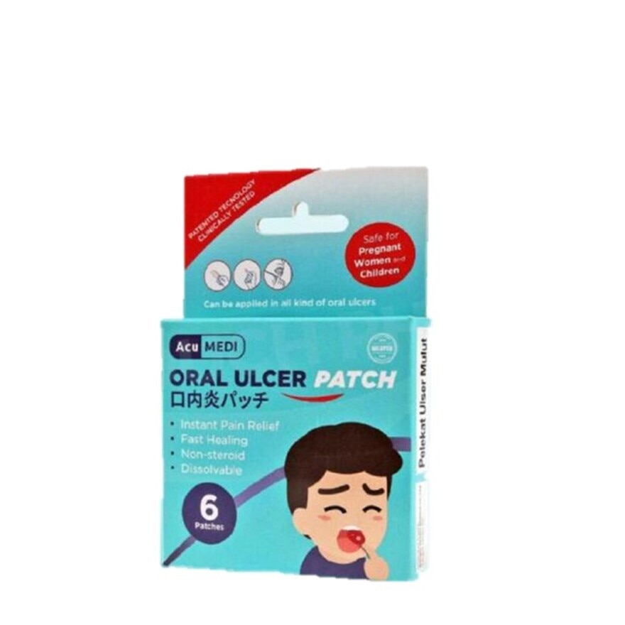 AcuMEDI Oral Ulcer Patch 6's