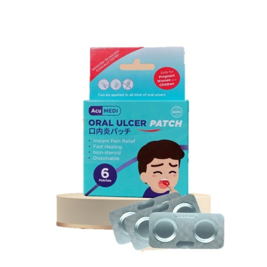 AcuMEDI Oral Ulcer Patch 6's