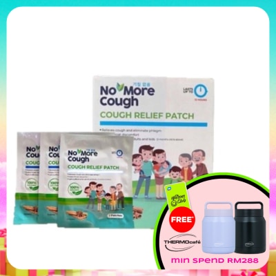 NO MORE COUGH - No More Cough Cough Relief Patch 6’s