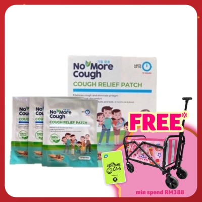 NO MORE COUGH No More Cough Cough Relief Patch 6’s