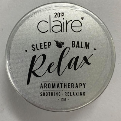 CLAIRE ORGANICS Relaxing Aromatherapy Sleep Balm 25g