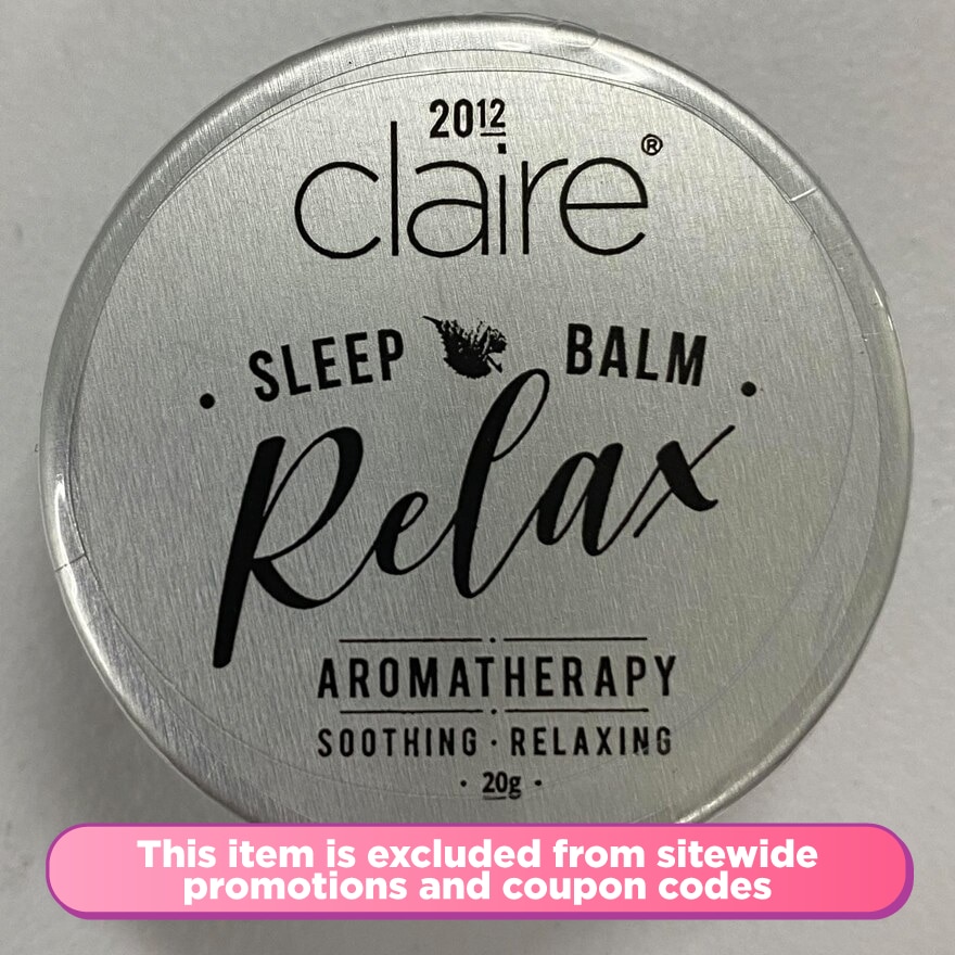 Relaxing Aromatherapy Sleep Balm 25g