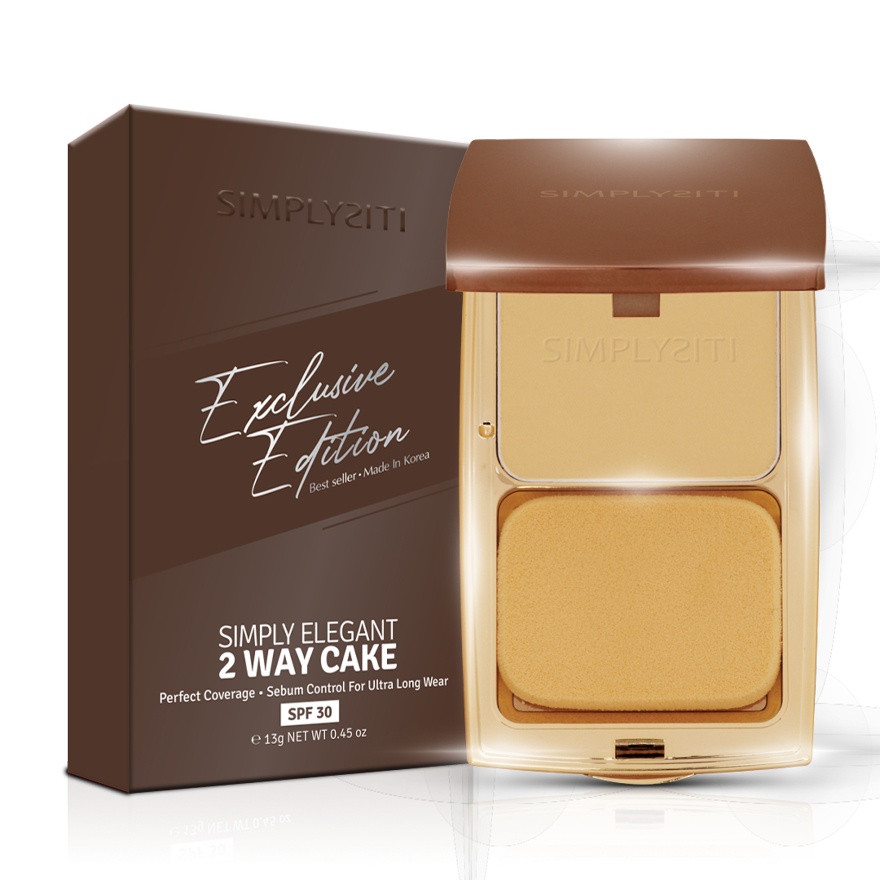 Exclusive Edition Simply Elegant 2 Way Cake Light Beige STW01 image
