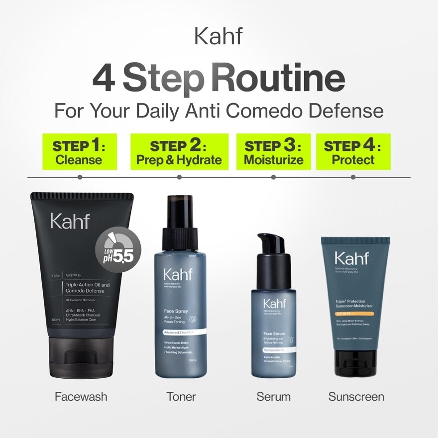 Triple Action Oil and Comedo Defense Face Wash 100ml