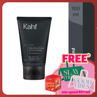 KAHF Triple Action Oil and Comedo Defense Face Wash 100ml